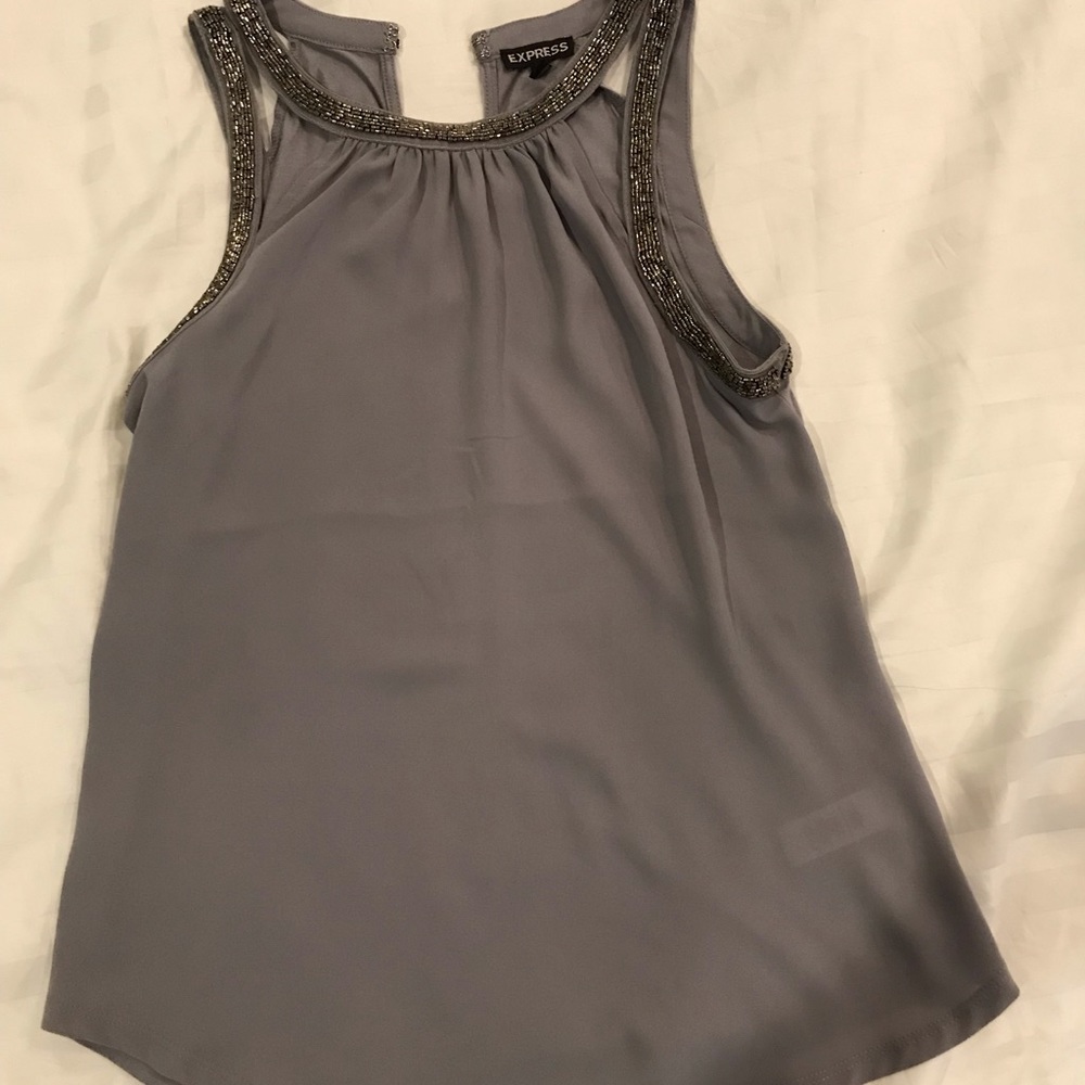 Express brand, sleeveless blouse.